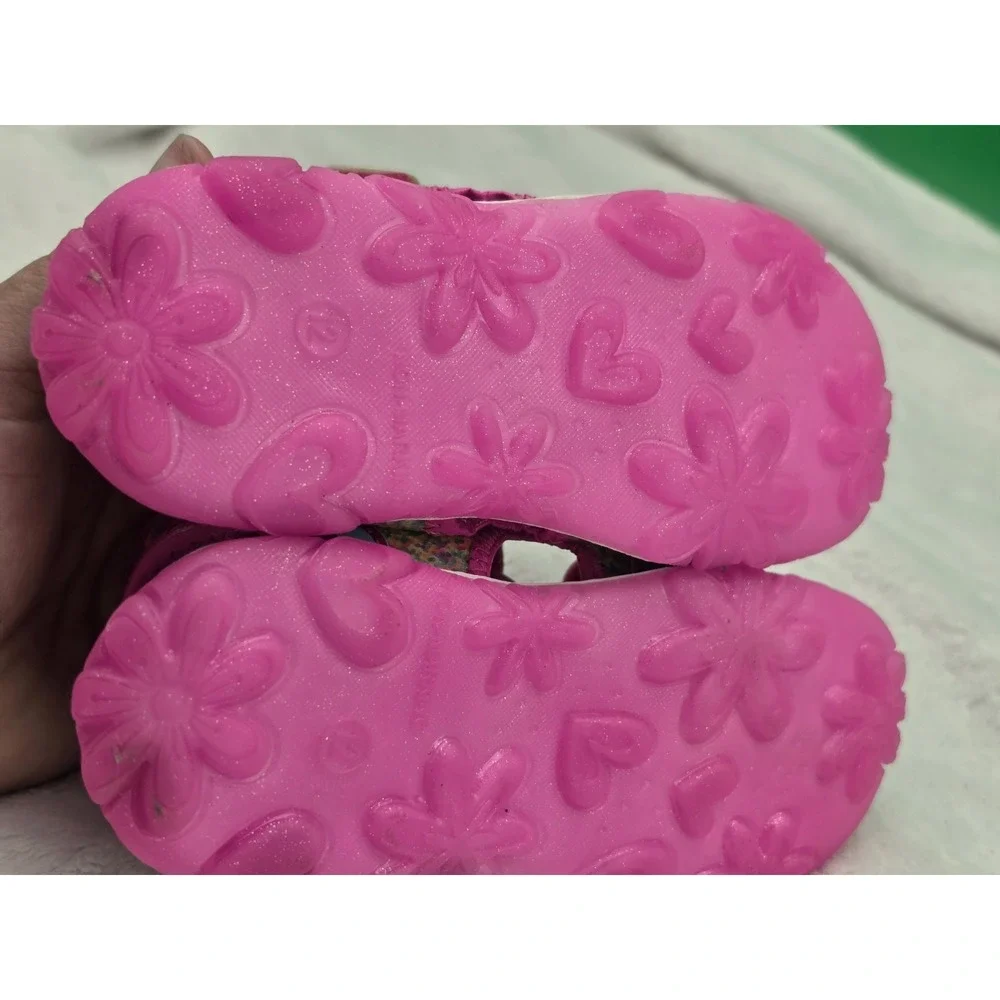 Lil Girl Disney Minni Mouse &‎ Daisy Summer Sandles Size 12